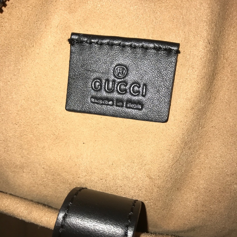 Gucci Signature leather backpack (Black) - Picture 4 of 8